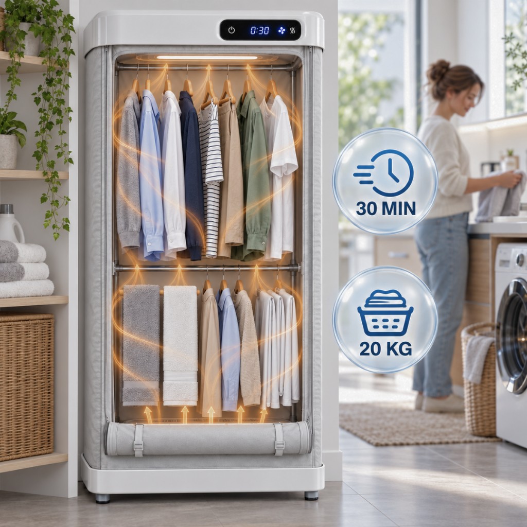 Lumeria seca até 20 kg de roupa