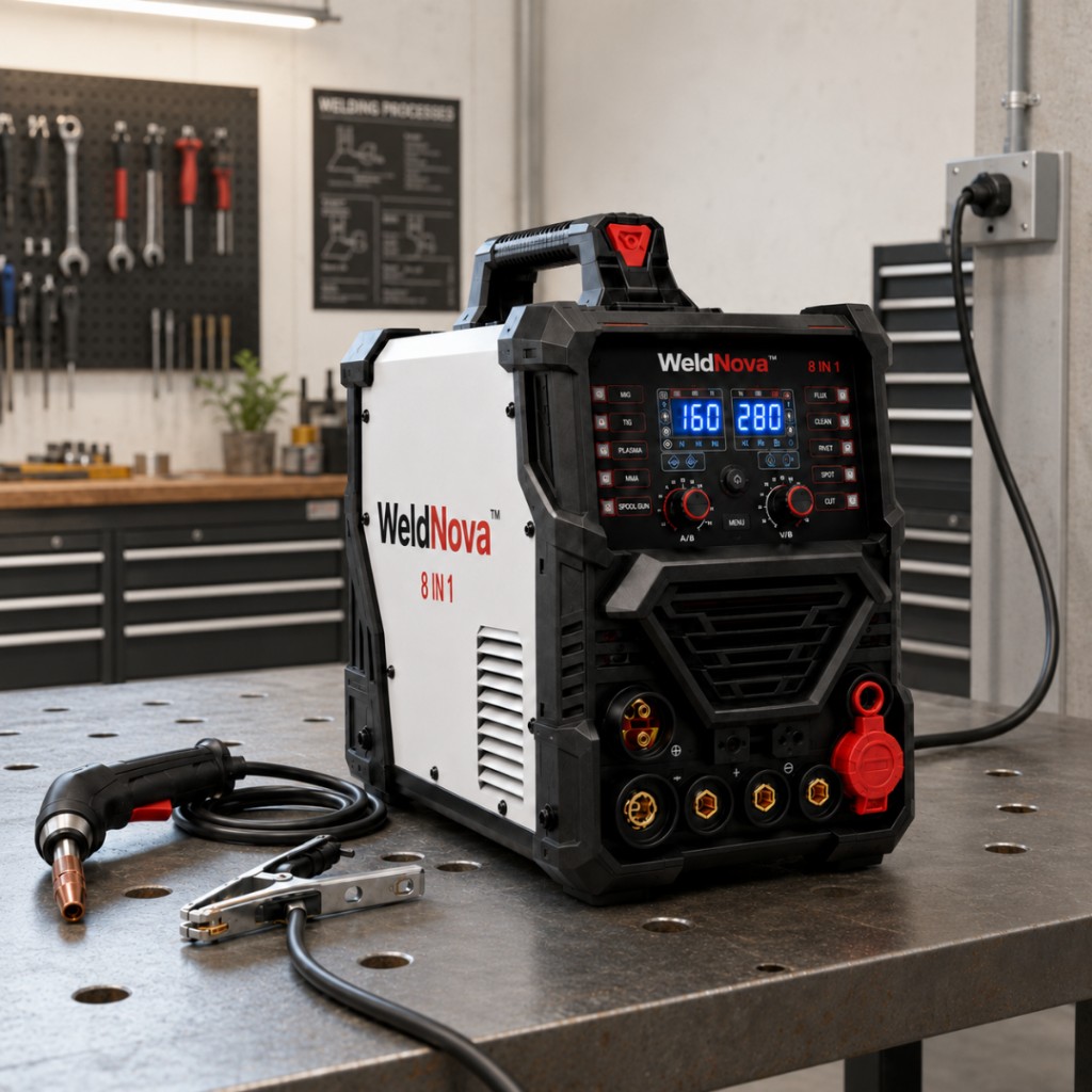 WeldNova™ collegata a una presa 220 V